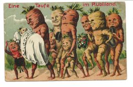 Rüeblikarte (AG) Eine Taufe im Rüebliland - Litho