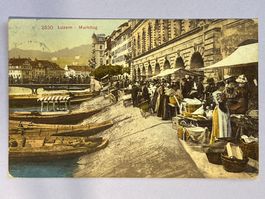 Luzern - Markttag - belebt