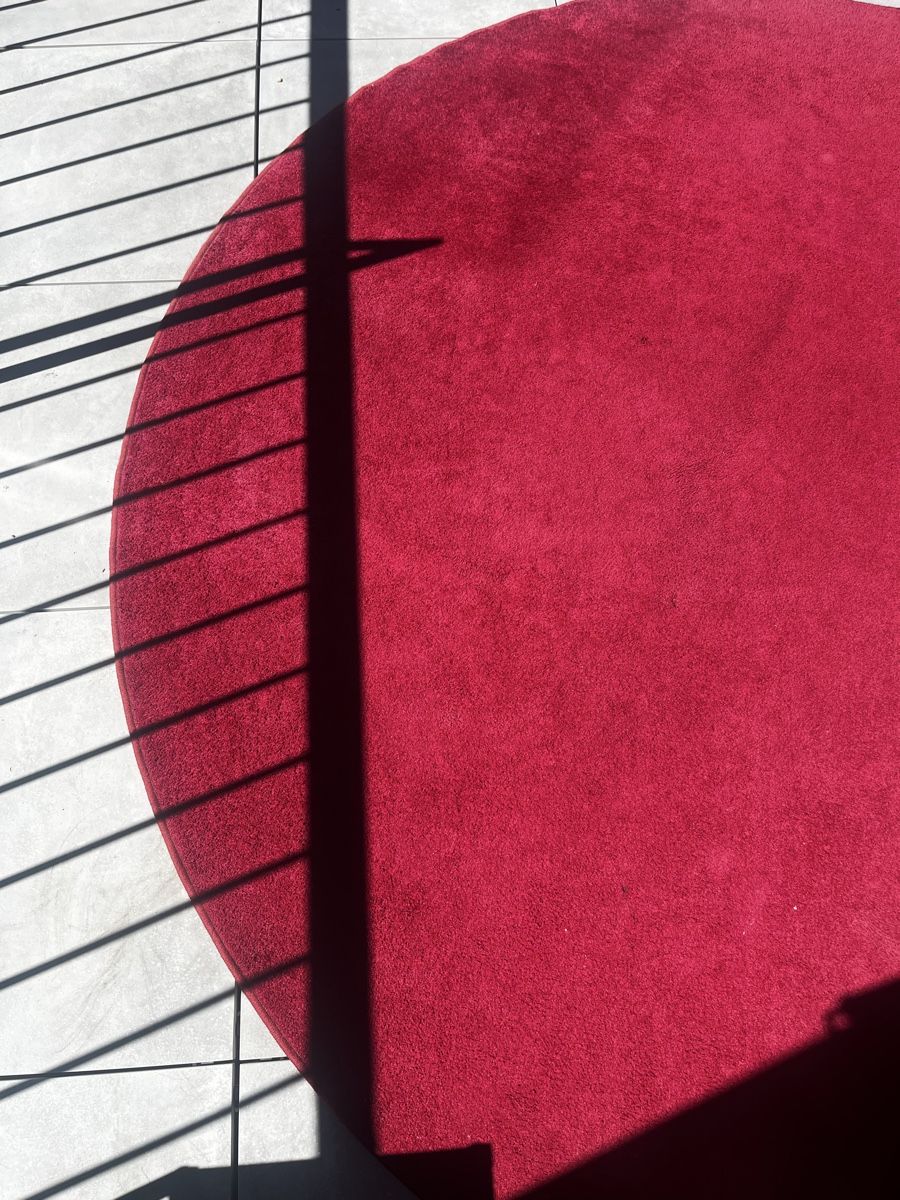 Tapis: Runder Teppich rot – D'occasion à Aarau par nedganz0815 1