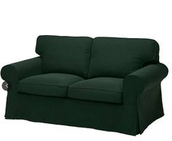 ikea EKTORP Bezug 2er-Sofa, Tallmyra dunkelgrün