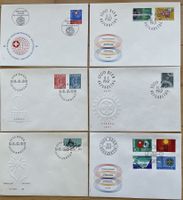 FDC der Jahre 1966 – 1970: Sondermarken, Europamarken, Werbe