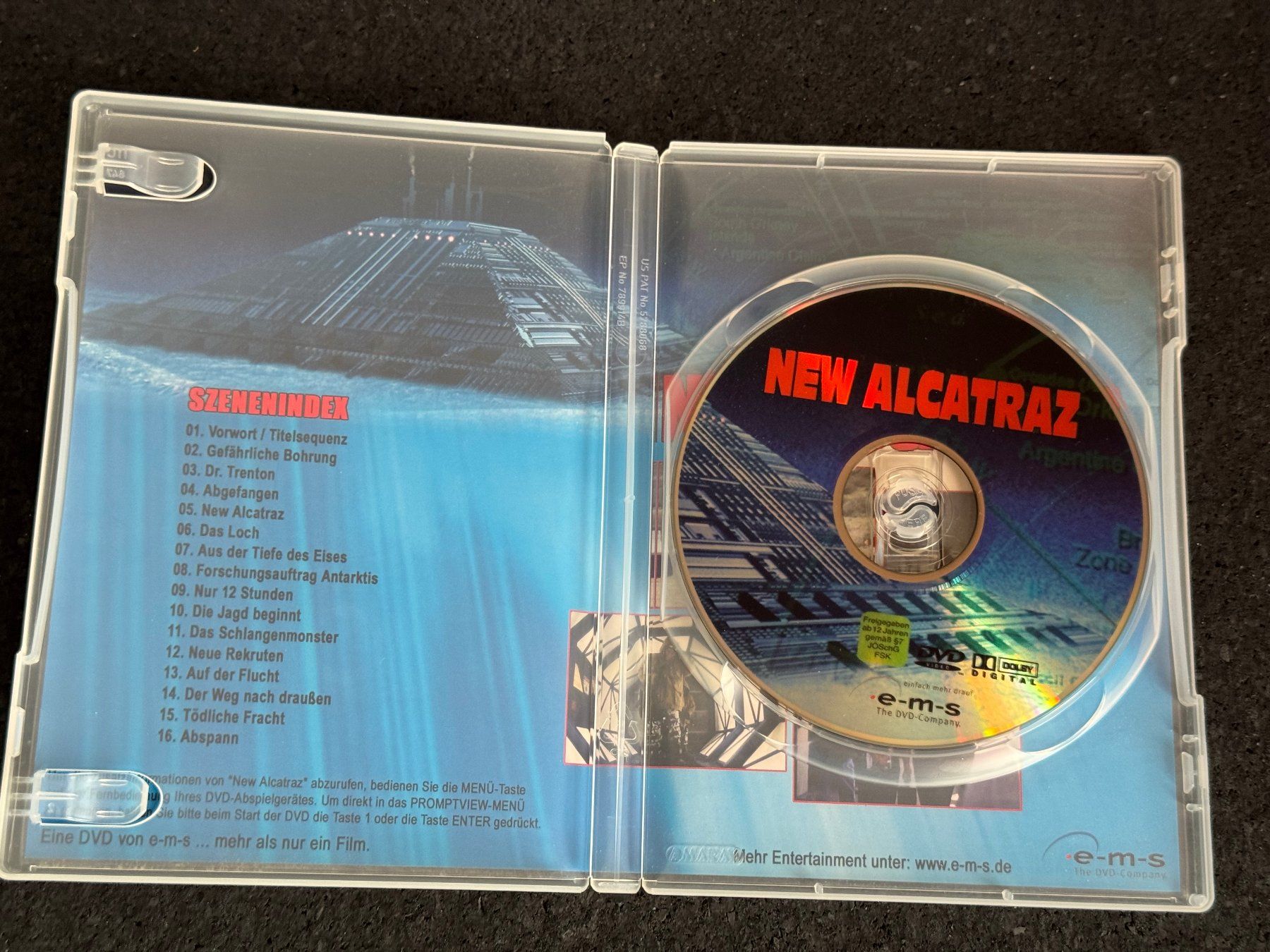 Tutti i DVDs: New Alcatraz "Das Grauen aus dem Eis" DVD DE/EN – Usato da Fribourg venduto da tschjoly 4