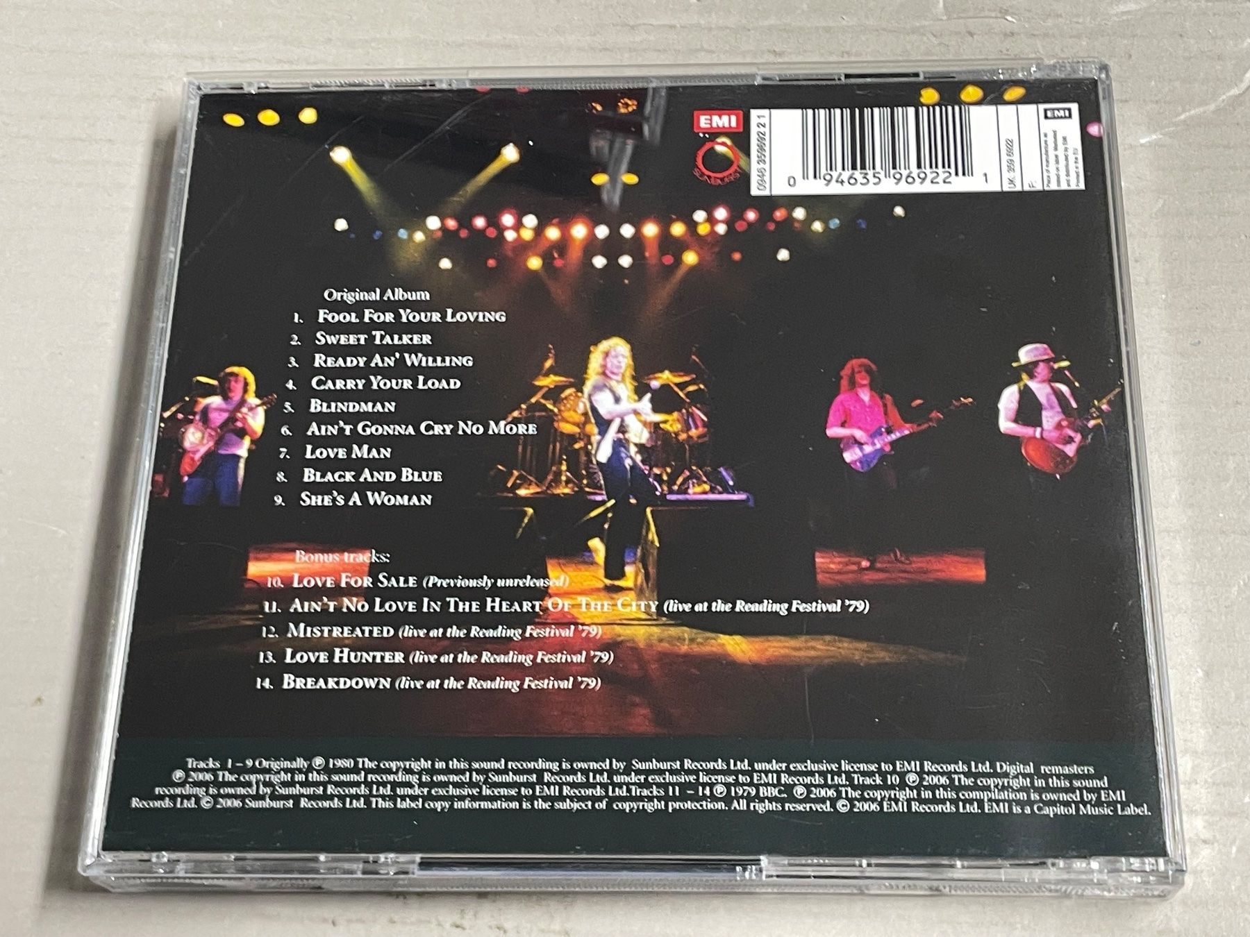 CD: Whitesnake-Ready An Willing – Usato da Muri b. Bern venduto da AdidasCollector 2