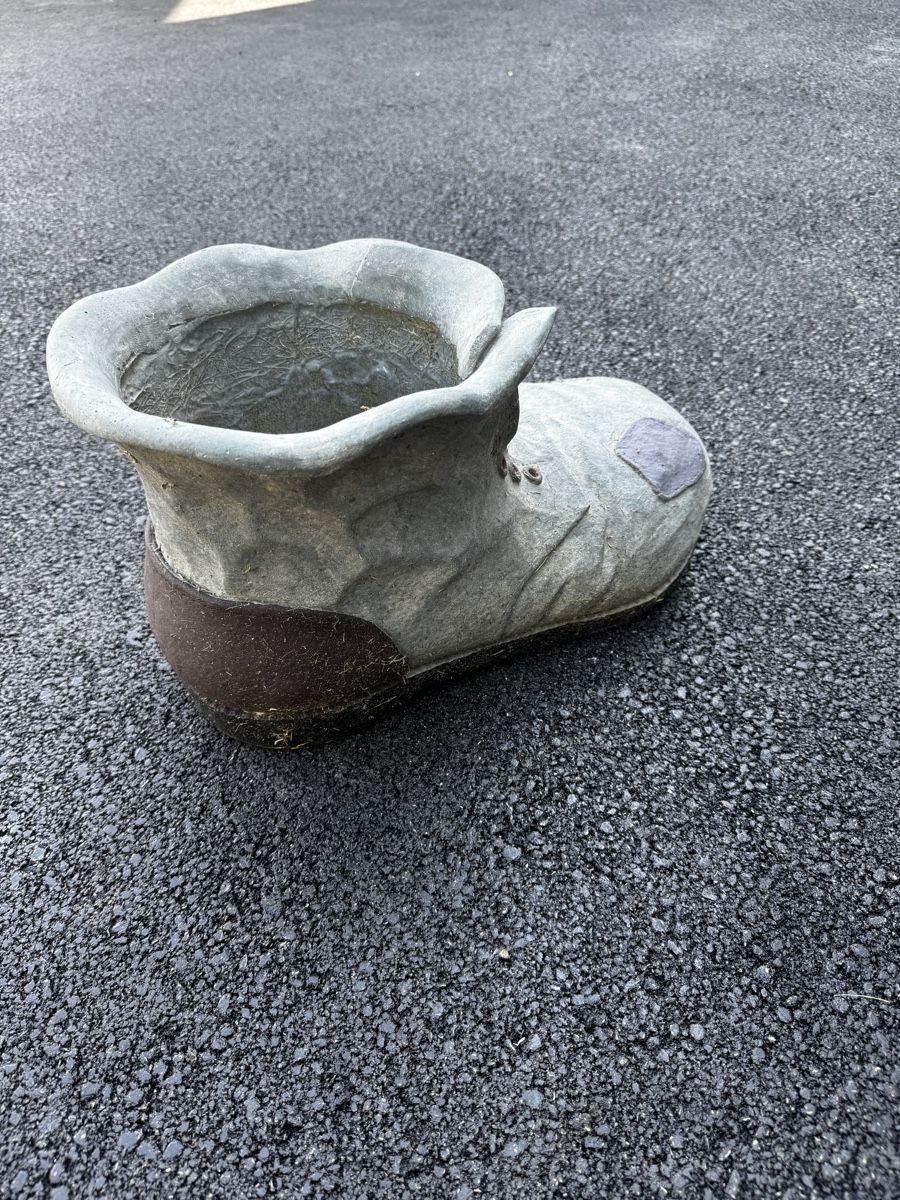 Vasi per fiori: Blumentopf Stiefel Garten Deko – Nuovo (secondo la descrizione) da Kirchberg SG venduto da deeann 2