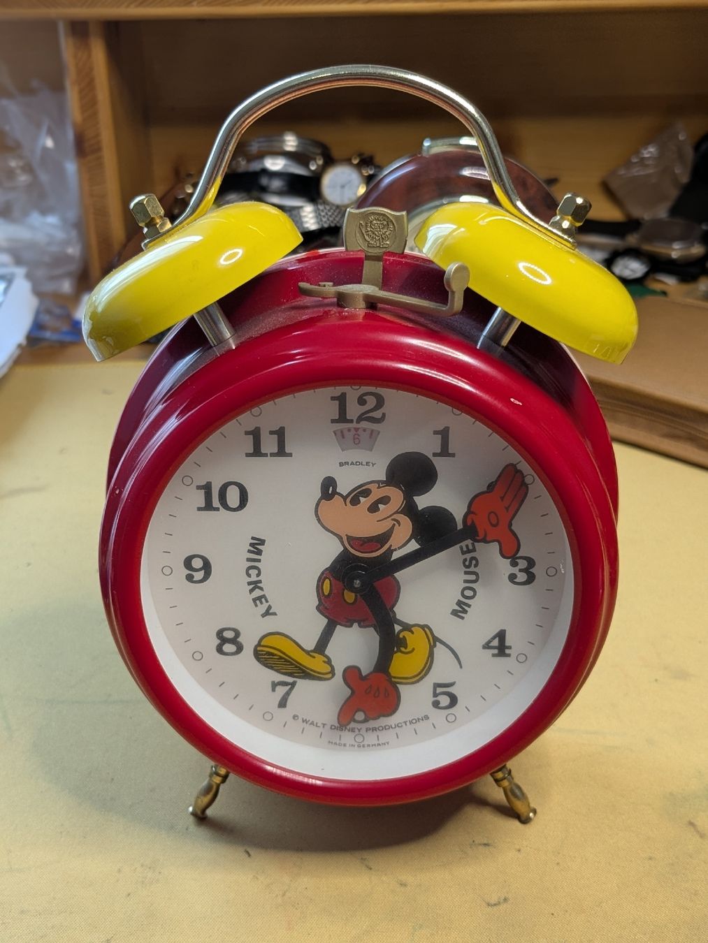 Disney Sveglie: Mickey Mouse Wecker - Vintage, Mechanisch – Usato da Thun venduto da CHRONOTIKA