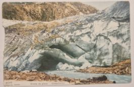 Gletschertor - Grotte de glace alt/ungelaufen