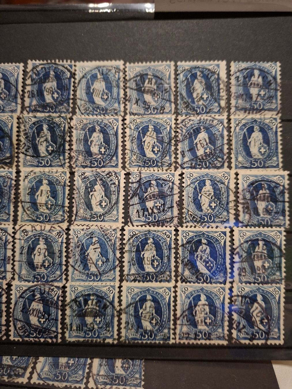 Tutti i francobolli: Stehende Helvetia 70D / 70C 84Stk. – Usato da Balgach venduto da SIMEON27 2
