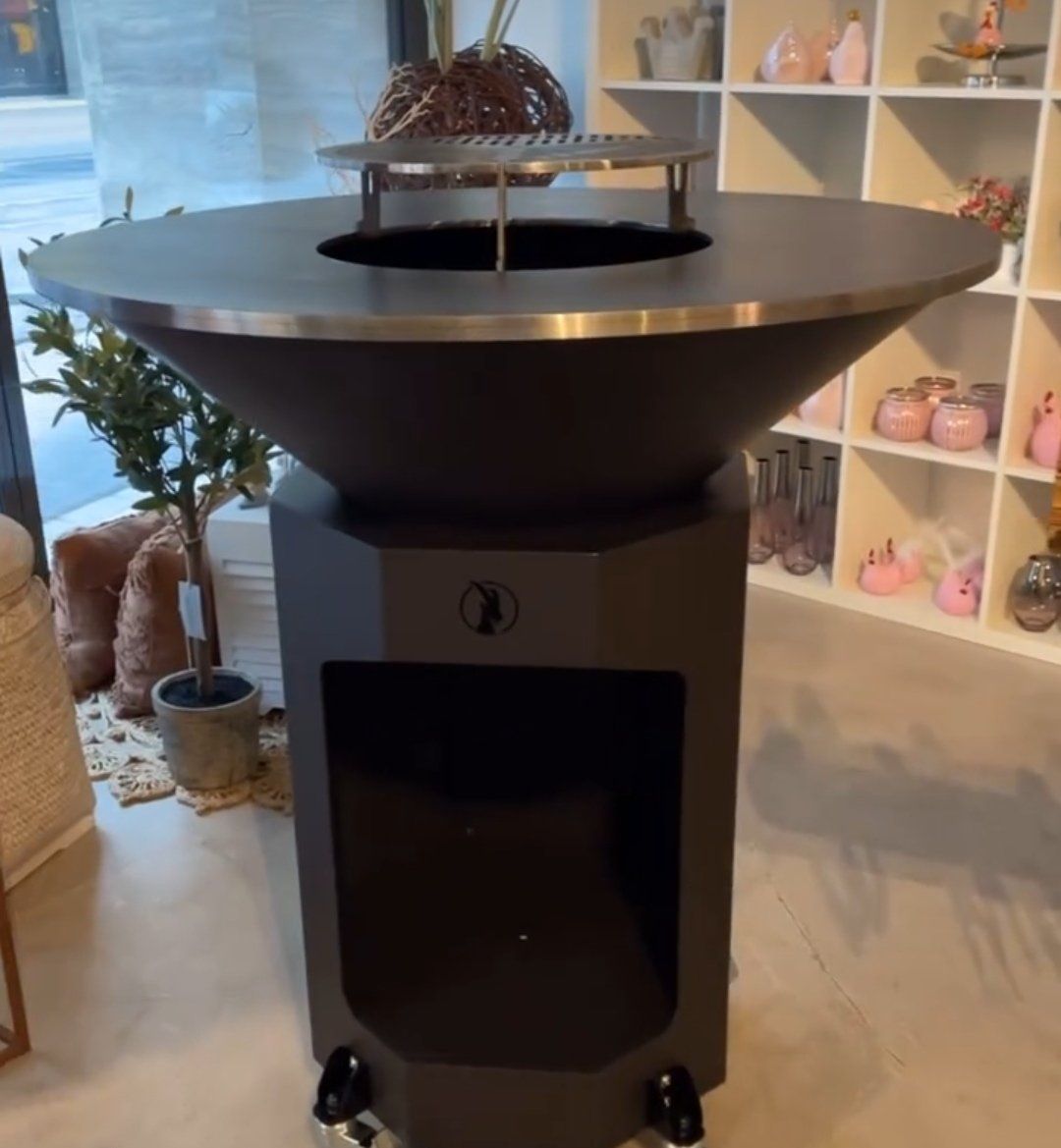Bracieri: Design Gartengrill "Steinbock" Feuerplatte / Feuerschale – Nuovo e nell'imballaggio originale da Chur venduto da rest-posten-24 3