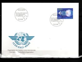 1994 - FDC/Werbemarken- 50 J.Int.Zivilluftfahrt-Organisation