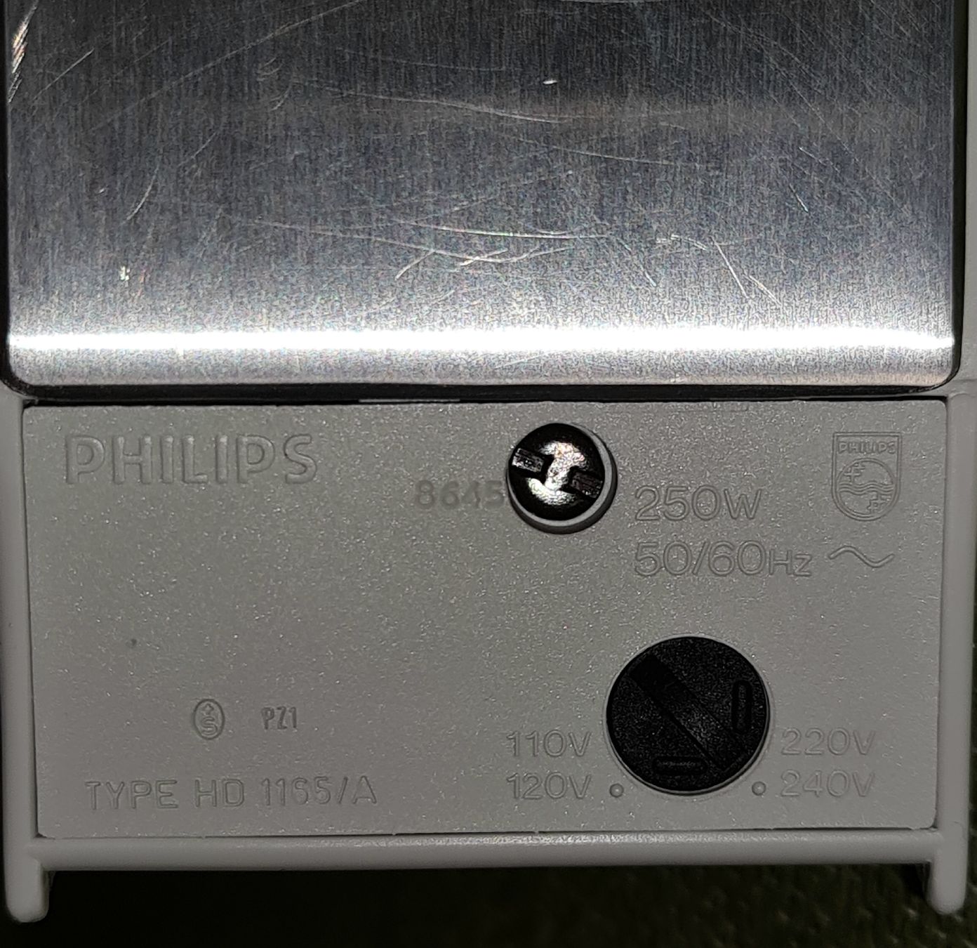 Philips Bügeleisen: Fer à repasser de voyage / Stewardess. – Gebraucht aus Cortaillod von signep 6