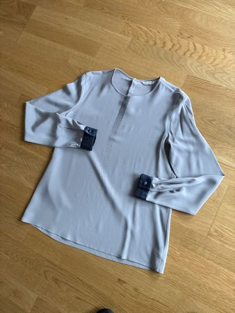 Edle Seidenbluse von CALIBAN, Gr. 40