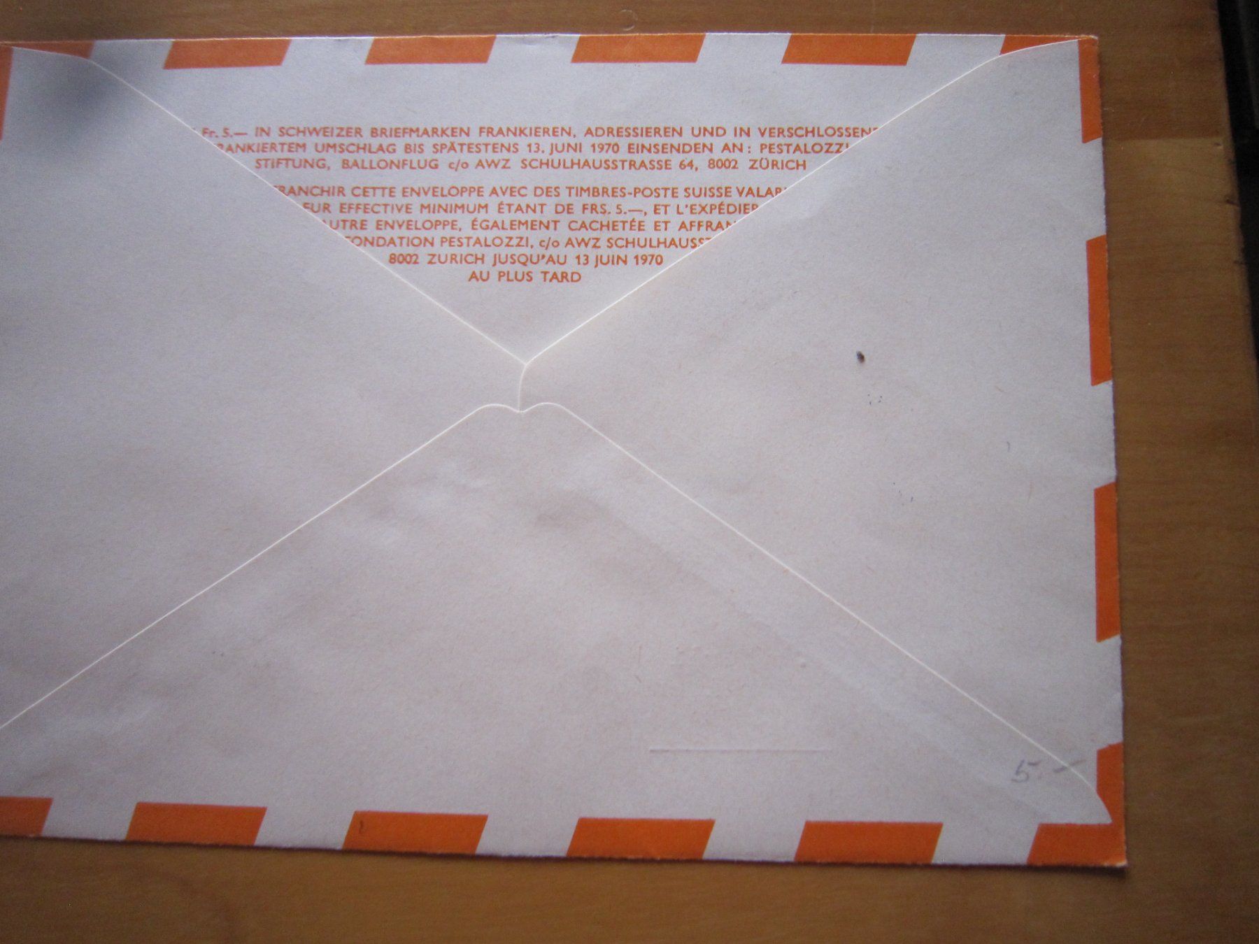 Tutti i francobolli: Ballonposto 1970 Stempel CHIASSO 2 – Usato da Giubiasco venduto da sal_9j6w 4
