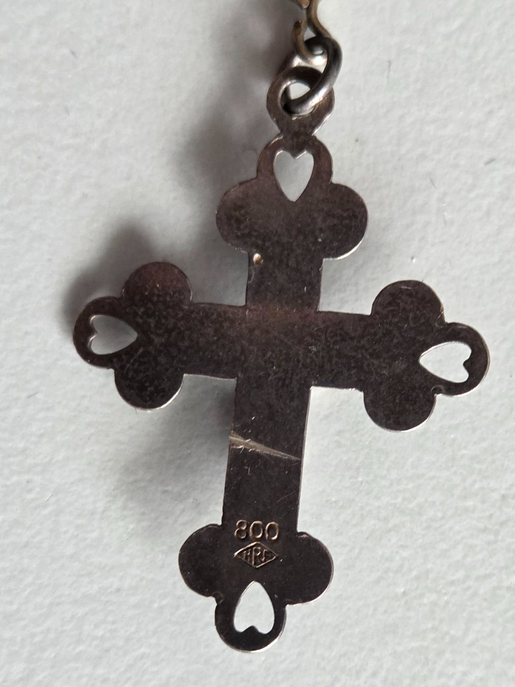Sonstiger Schmuck: Antike Rosenkranz-Kette, Silber 800 – Gebraucht aus Luzern von Kartenansicht 2