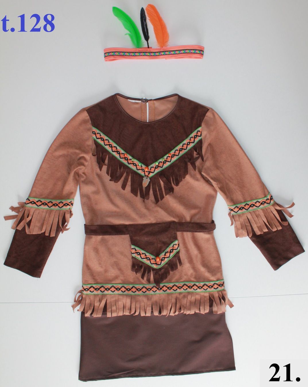 Costumi: Costume Indienne / Indianerin t.128 – Usato da Peseux venduto da CoolShoping