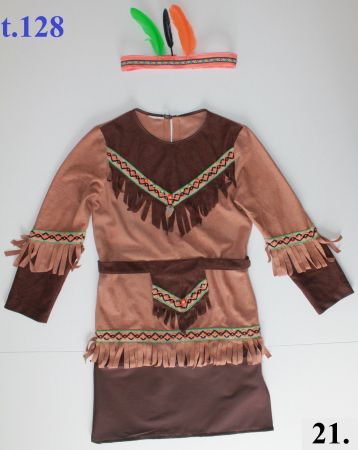 Costume Indienne / Indianerin t.128