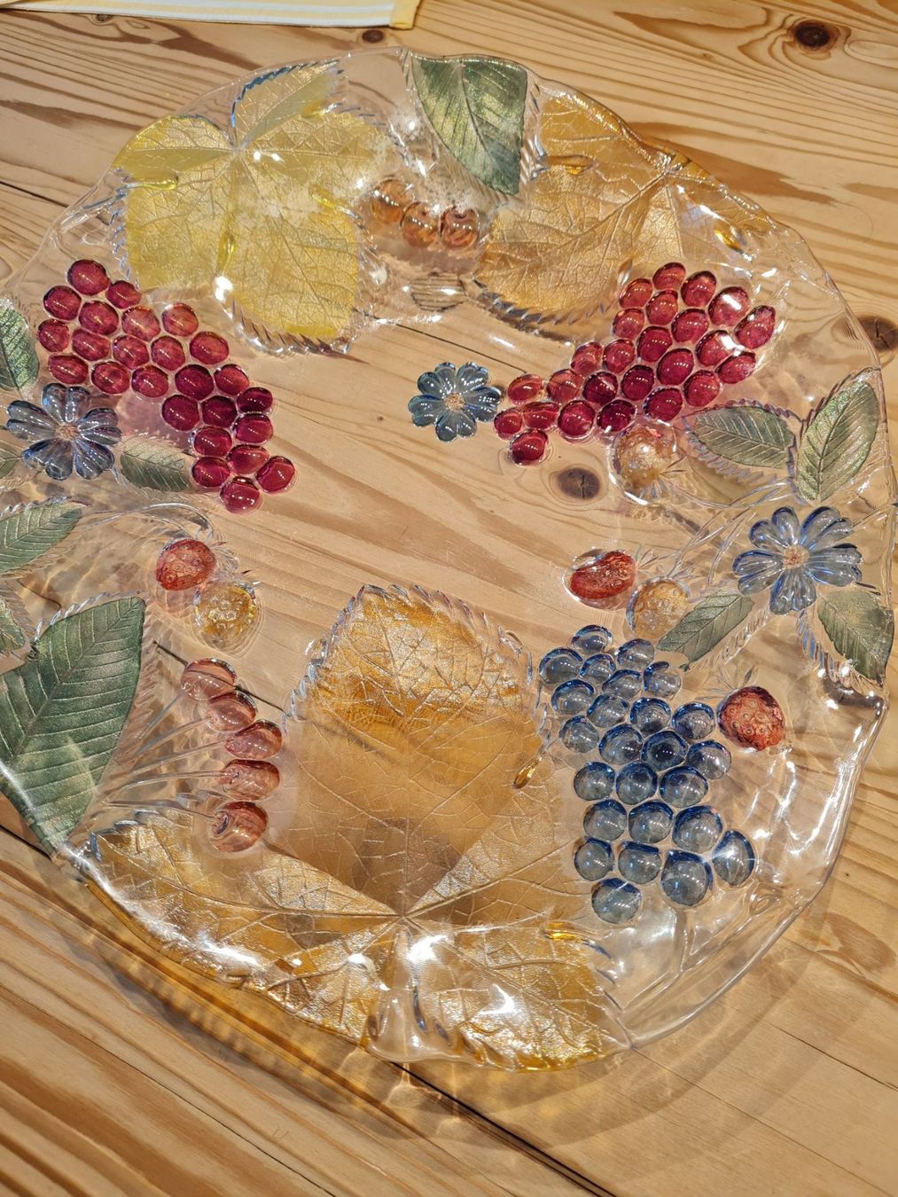 Gläser: GLAS OBSTSCHALE ITALIEN OVAL – Gebraucht aus Steg im Tösstal von goldlionfree 7