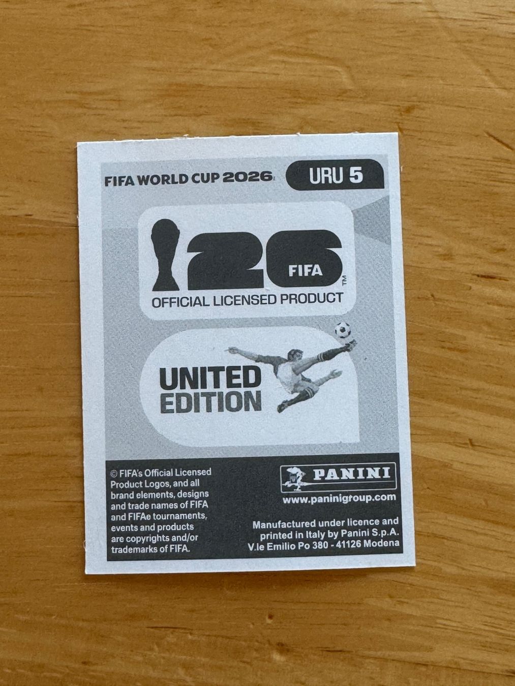 Panini Sammelbilder & Trading cards: URU 5 Panini FIFA World Cup WM 2026 – Neu und originalverpackt aus Zürich von wtpooh 1