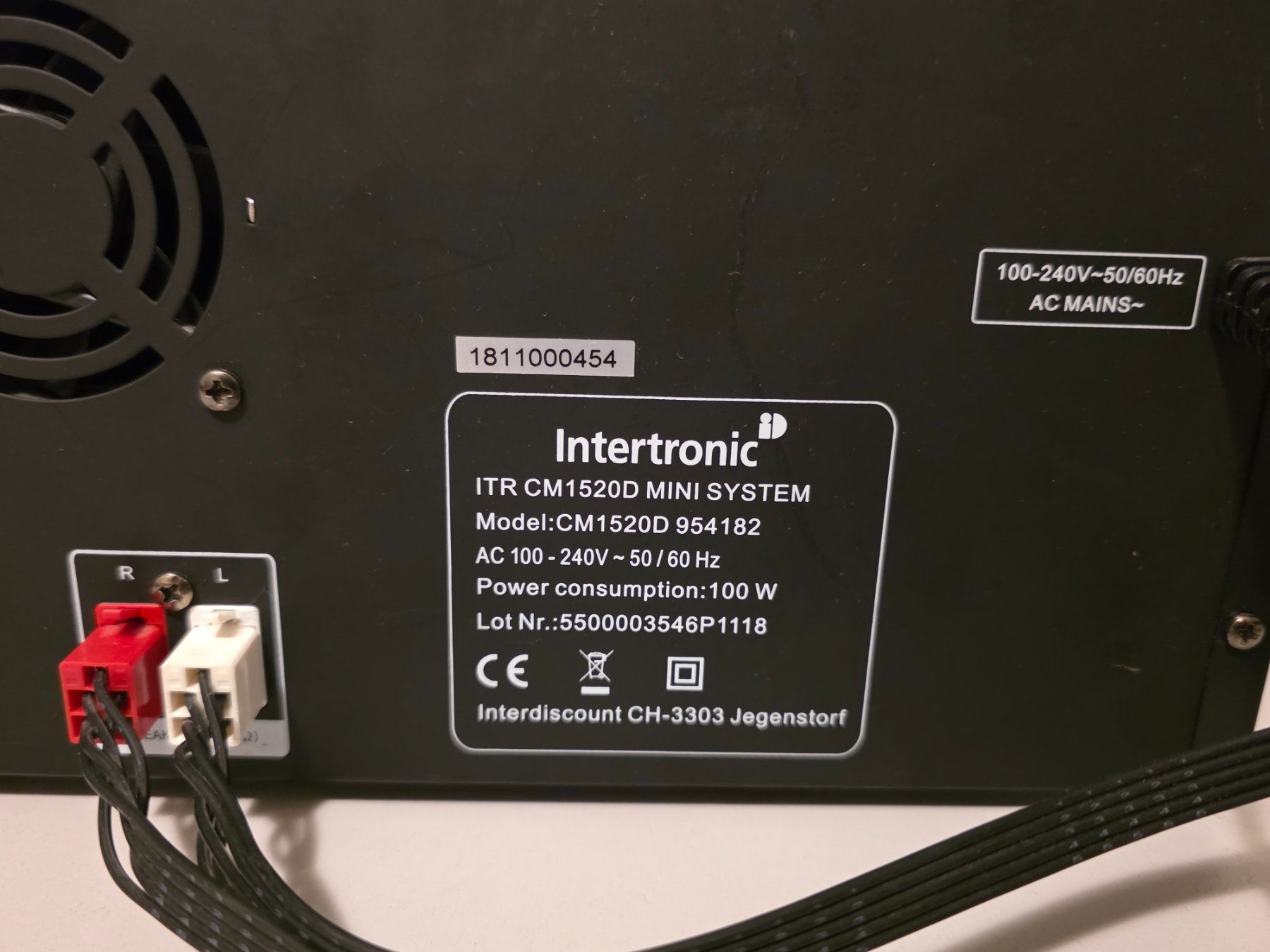 Lettore multimediale & Streamer: Kompakte Musikanlage mit Bluetooth und Lightshow Intertronic – Usato da Badäl venduto da RYzeR9980X4D 4