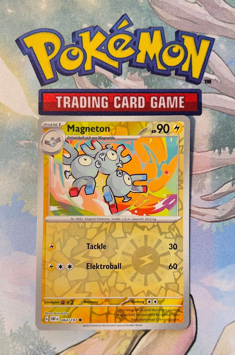 Cartoline: Magneton Reverse Holo Obsidian Flammen 064/197 – Nuovo (secondo la descrizione) da Sempach venduto da R-G