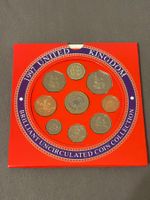 Grossbritannien 1997 offizieller Pfund Kursmünzensatz