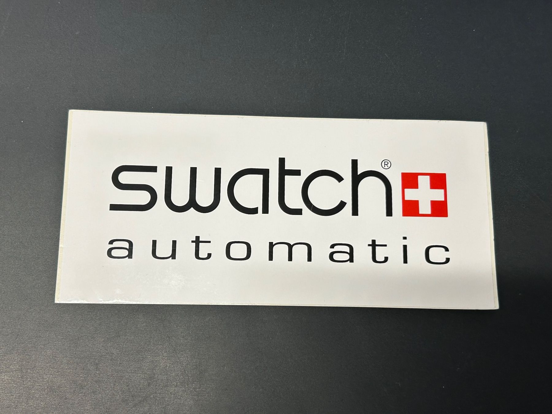 Sticker: 1 Swatch automatic Original Aufkleber – Nuovo e nell'imballaggio originale da Wilen b. Wil venduto da Alvaro00