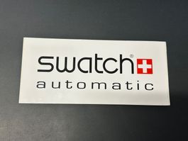1 Swatch automatic Original Aufkleber