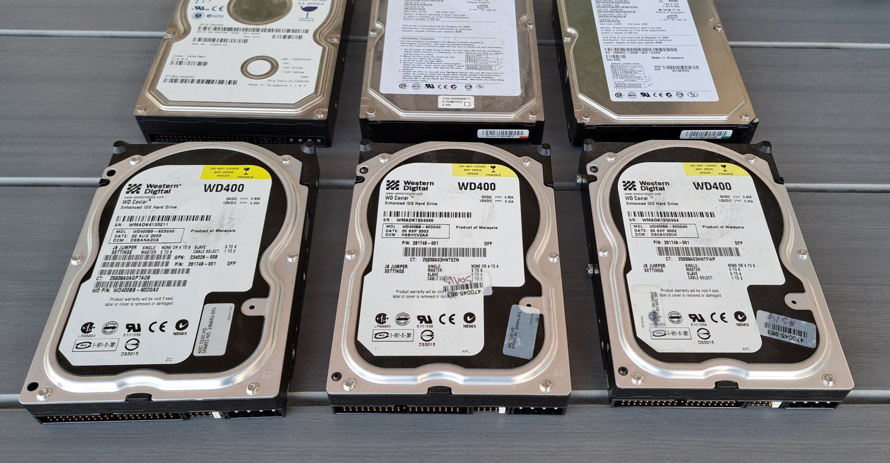 Disques durs: ***** Sortiment von 6x HDD – D'occasion à Villaz-St-Pierre par Ubid 1