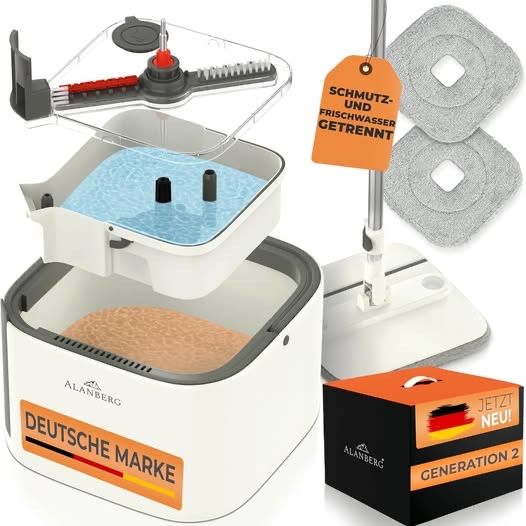 Altro in Apparecchi per la pulizia: Wischmopp Set mit Eimer Gen 2, Bodenwischer mit 360° – Usato da Horgen venduto da Jo79