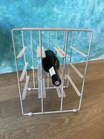 Porte-bouteilles 9 bouteilles blanc 22x28x38cm