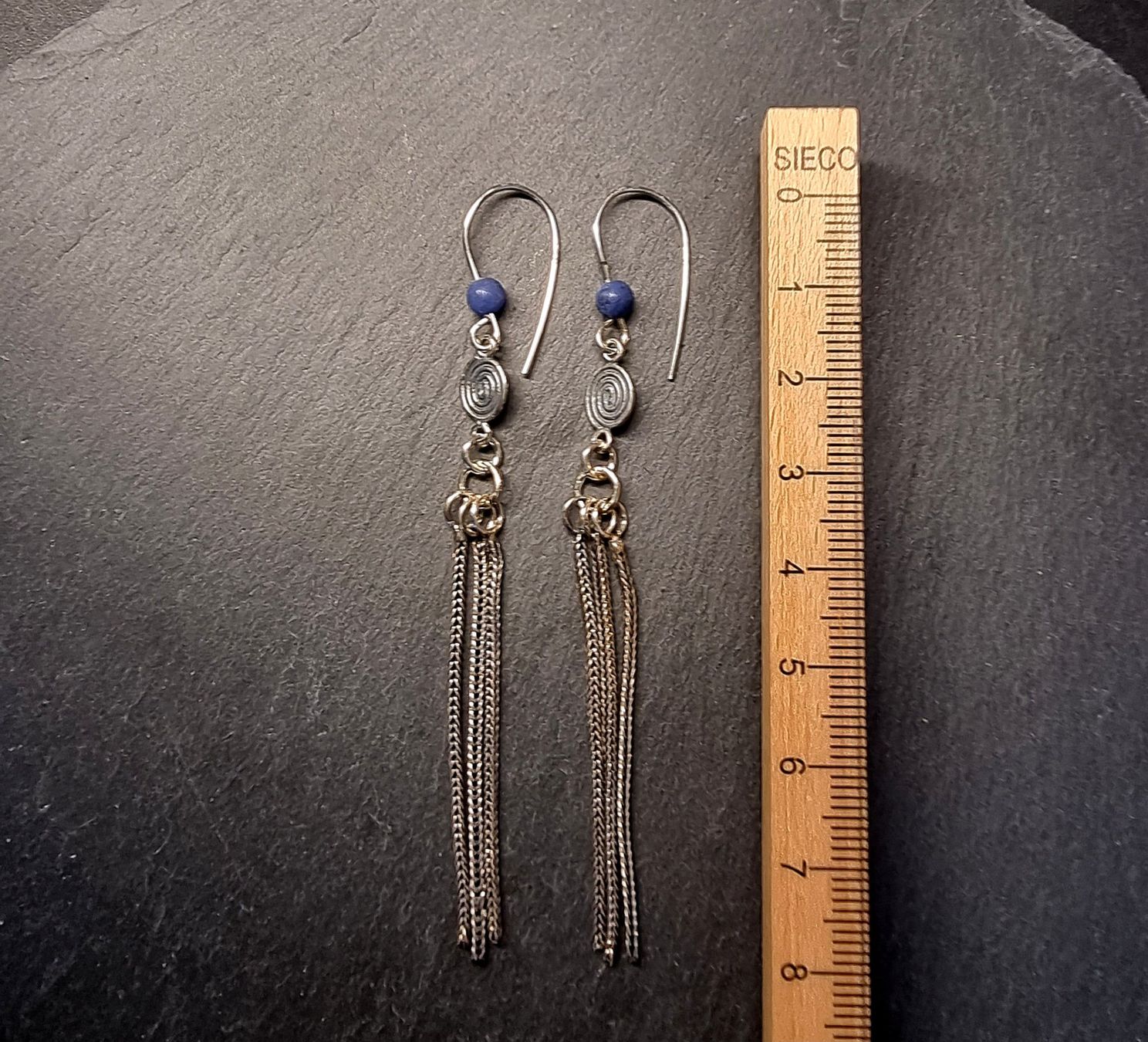 Orecchini pendenti & Orecchini a lobo: Boucles d'oreilles argent 925 lapis lazuli – Usato da Veyrier venduto da Leilazizou 2