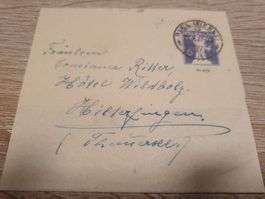 5rp Ganzsache Biel / Bienne