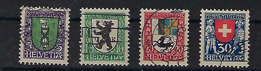 Tutti i francobolli: Pro Juventute 1925 gestempelt   14838 – Usato da Lunden venduto da Animus999