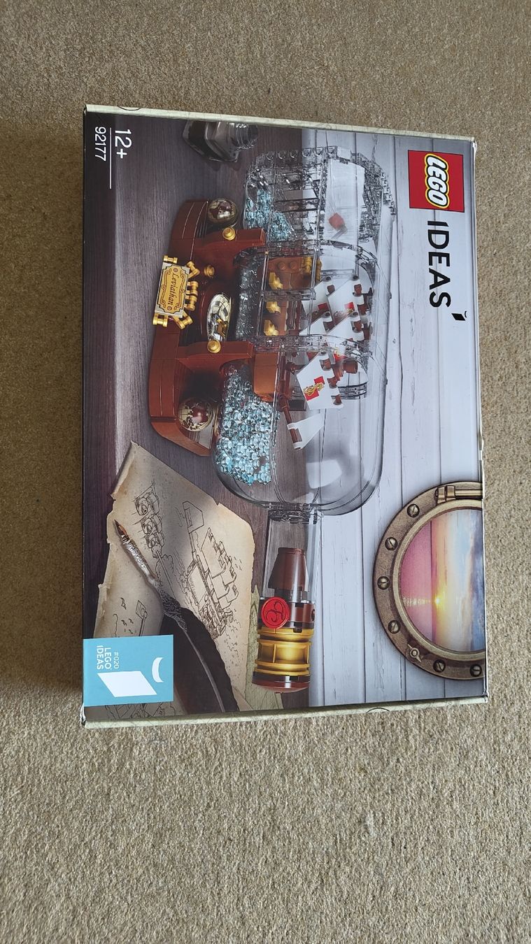 Lego Kit di costruzioni: LEGO IDEAS Ship in a Bottle 92177  – Usato da Glattbrugg venduto da har_jgc7 2