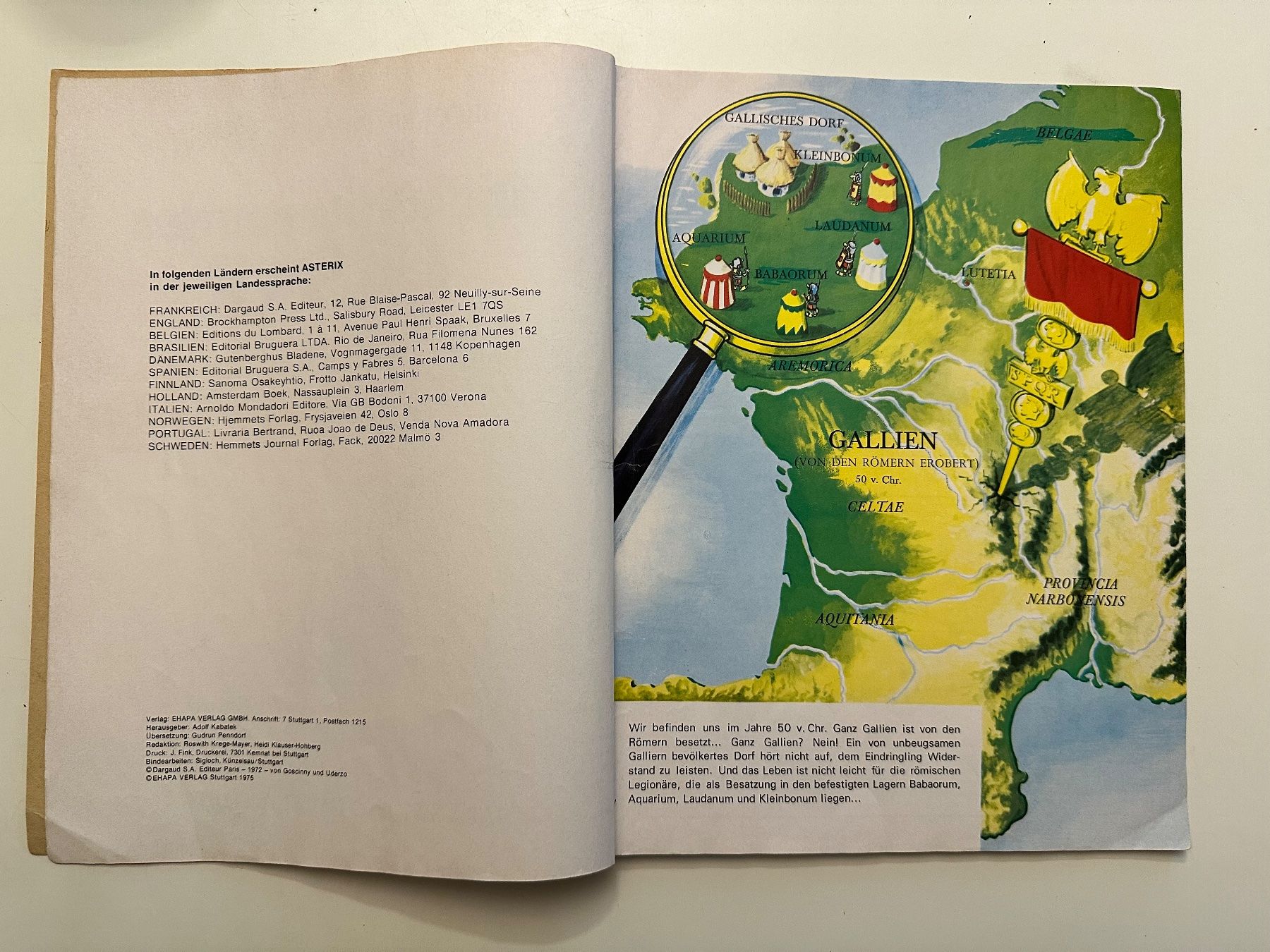 Fumetti: Altes Asterix Heft Band 18 – Usato da Münsingen venduto da Ganjam 3