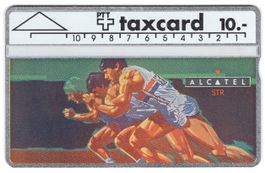 10.- ALCATEL STR, Olympia (dt) - seltene Firmen Taxcard
