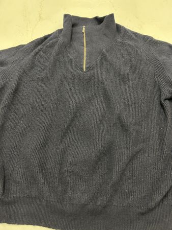 Maselli Merinowolle Strickpullover, Grösse 50, Dunkelblau