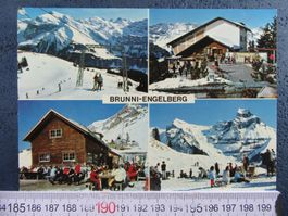 BRUNNI ENGELBERG BERGRESTAURANT BRUNNI SKI-LIFT 1970 ONW AK