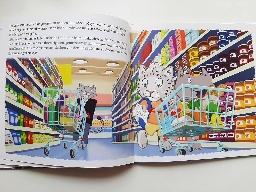 Bücher: Kinderbuch "Leo Schneepard und sein erstes Geld",ab 3 Jahren – Gebraucht aus Basel von Renato_hirzi 2