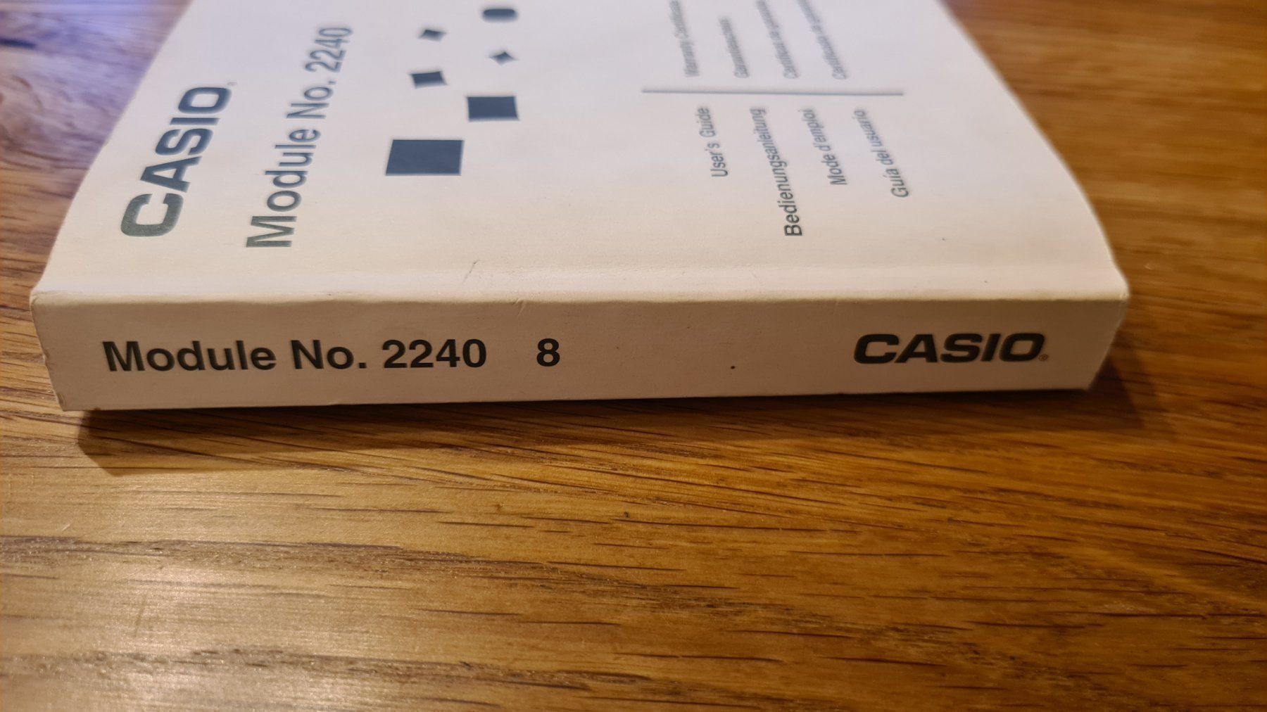 Bücher: Bedienungsanleitung CASIO 2240 – Gebraucht aus Winkel von Heuresis 6