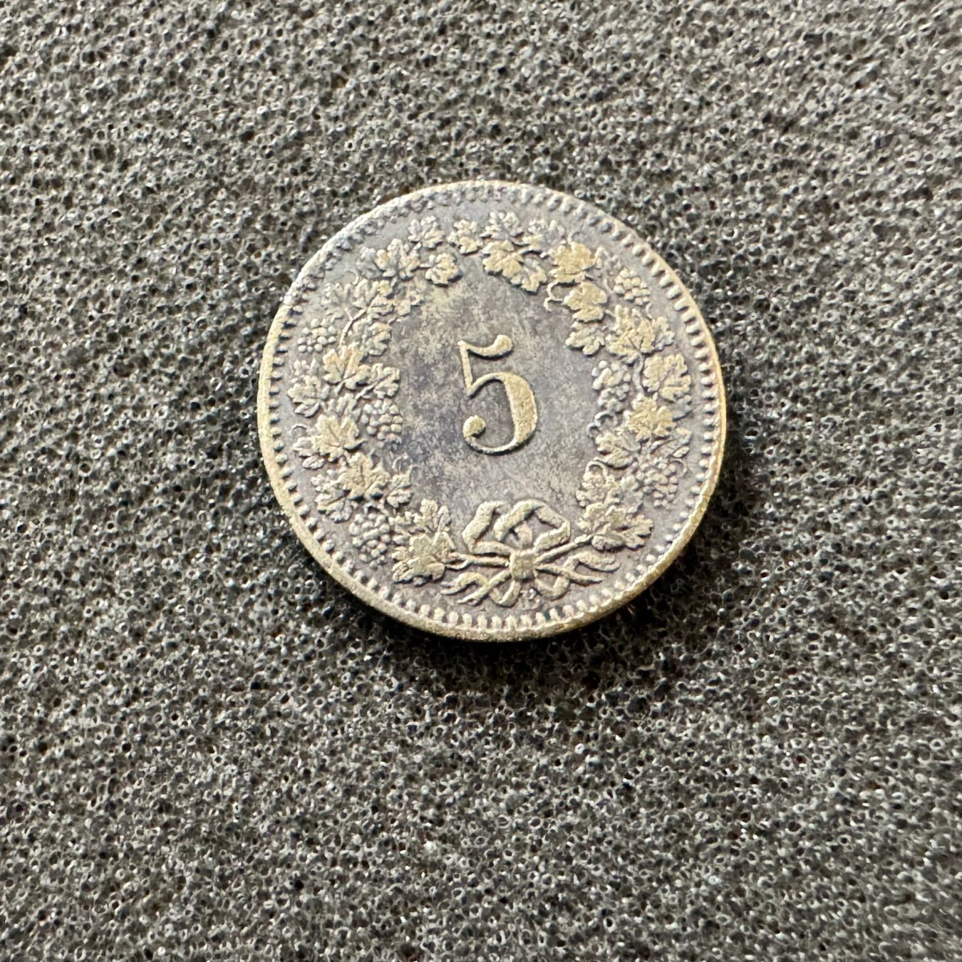 Tutti le monete: 5 Rappen Schweiz Wappen 1876 – Usato da Reitnau venduto da Coinhouse 2