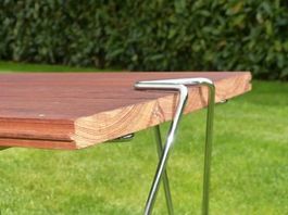 Design-Klassiker "tick" Tischbeine NP 200 CHF – chrome