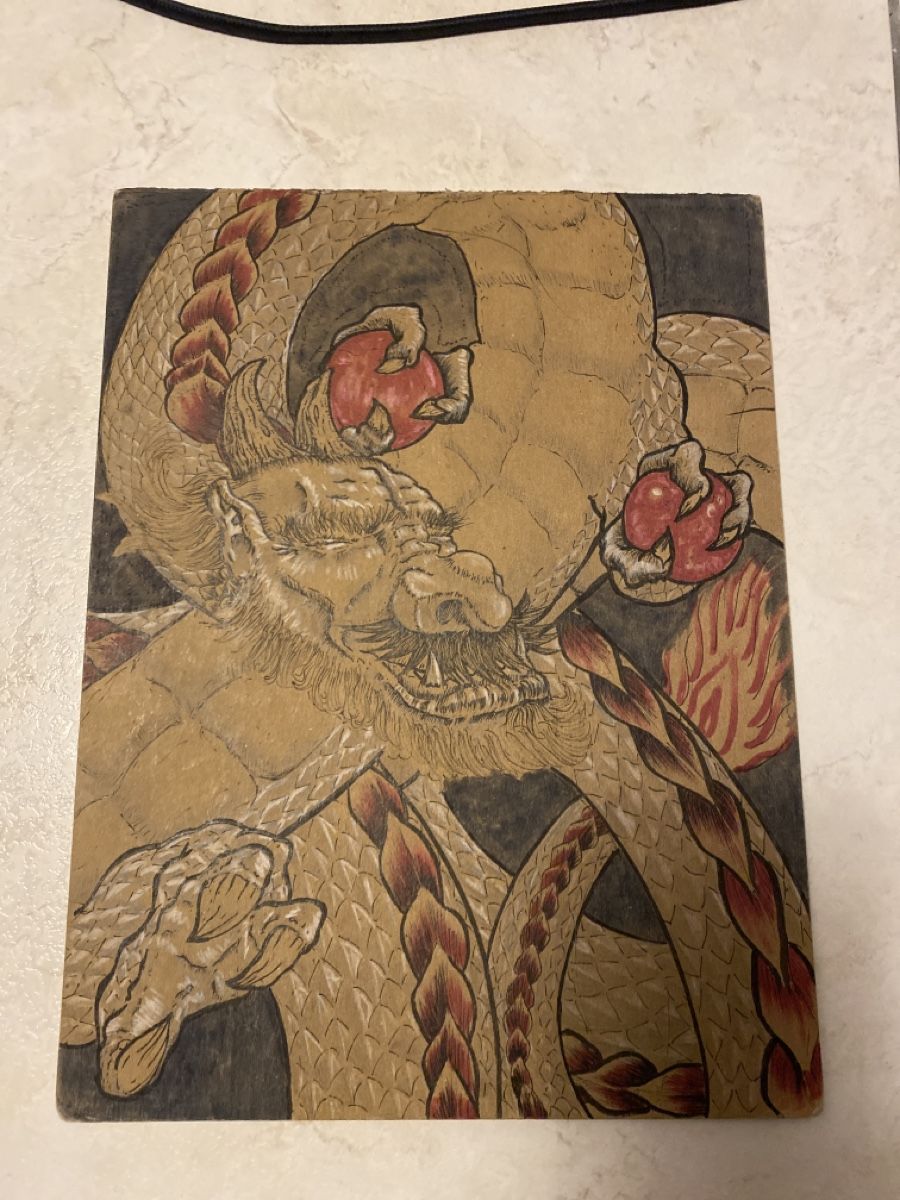 Foto & Immagini: Original Tattoo Vorlage, signiert – Usato da Berikon venduto da Samurai67ch