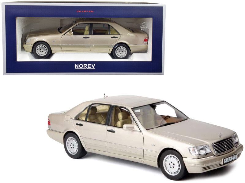 Mercedes-Benz Modellautos: MERCEDES-BENZ S600 V12 W140 1997 MASSSTAB 1:18 – Neu und originalverpackt aus Erlenbach im Simmental von Model_box 6
