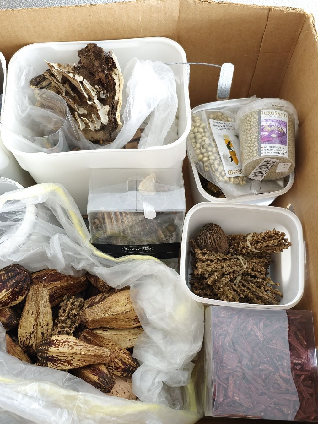 Tutte le decorazioni: Dekomaterial, diverses aus Naturmaterialien – Usato da Morschach venduto da Monikawi 2