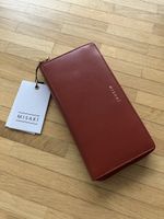 Leder Portemonnaie, rot, NEU, ungebraucht