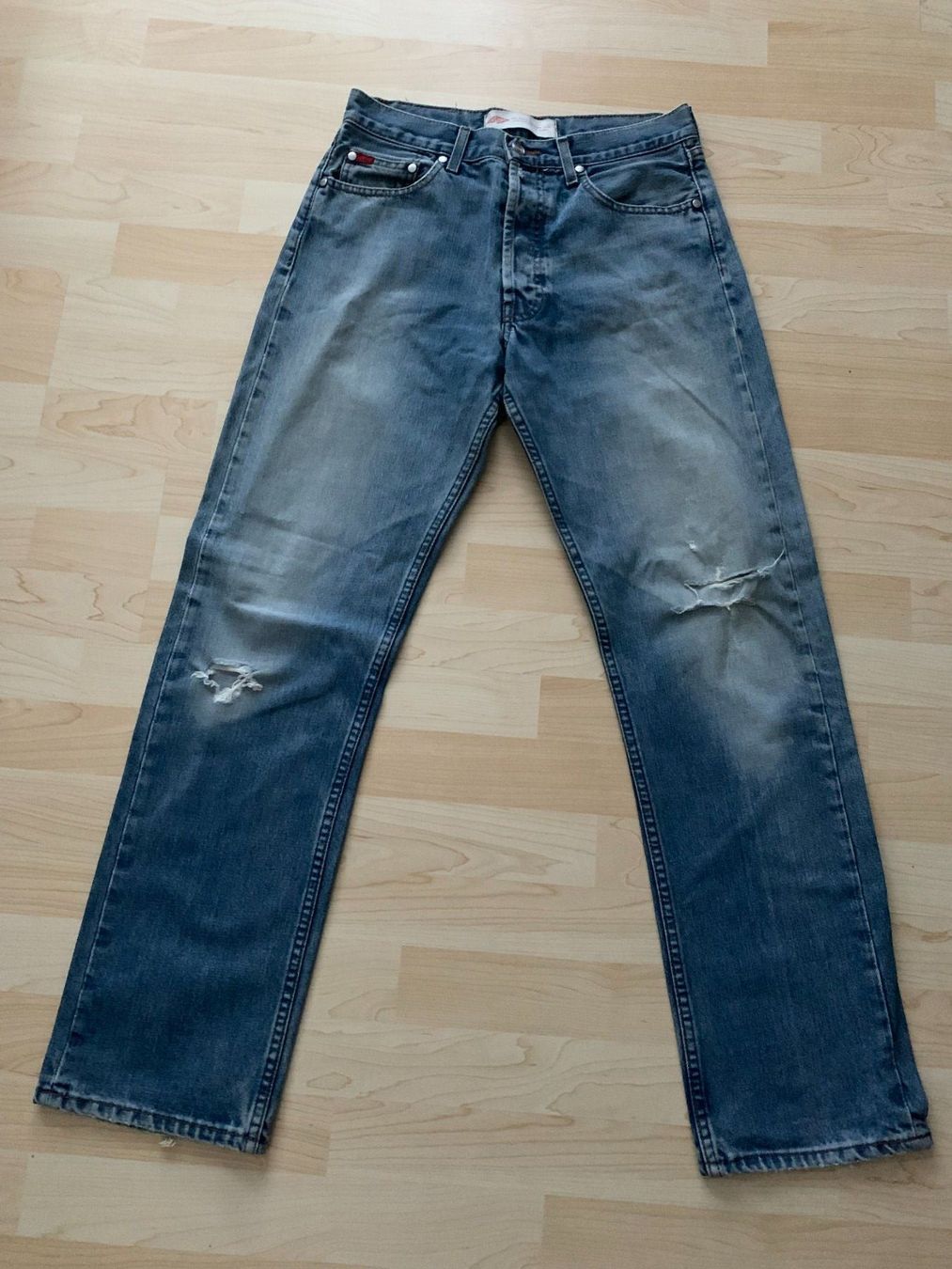Lee Jeans: Lee Cooper Jeans Blau W31/L32, Ripped – Usato da Landquart venduto da interesse63