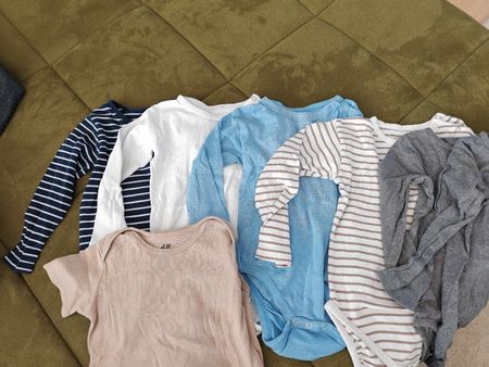  Body Set 6x Langarm 1x kurzarm Gr. 92