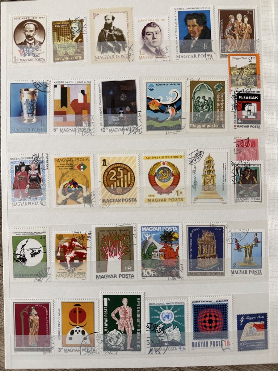 Tutti i francobolli: Timbres - Hongrie – Usato da Petit-Lancy venduto da Solcarm 1