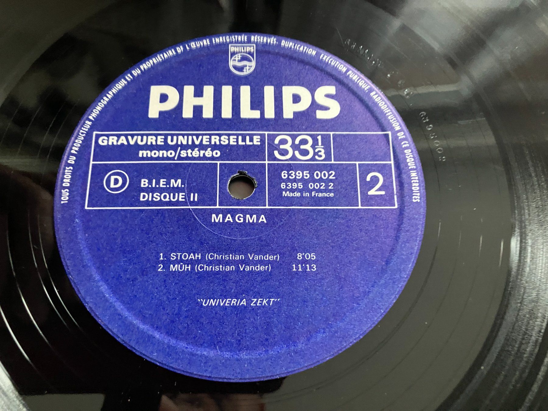 Schallplatten: Magma – Gebraucht aus Aarwangen von Jukebox3 8
