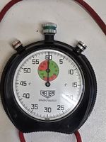 HEUER trackmaster Stoppuhr mit Schnur